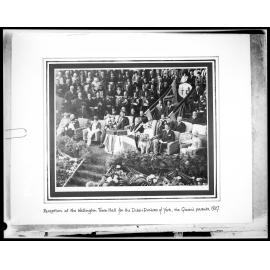 Royal Visit, Duke and Duchess of York, Town Hall