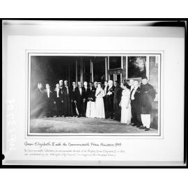 Royal Visit, Queen Elizabeth II with the Commonwealth Prime Ministers