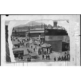 Elevated view of Queens Wharf