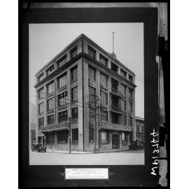 Invicta House on the corner of Featherston Street and Johnston Street