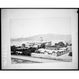 Panoramic view of Government House on Sydney Street from Hill Street