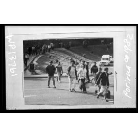 People crossing the road, Porirua
