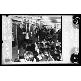 David Lange and Margaret Shields at Porirua