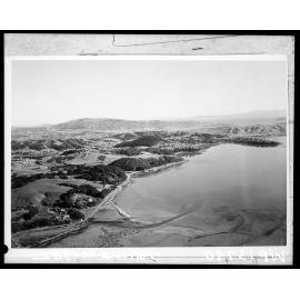 Aerial view of Whitby and Golden Gate, Porirua,