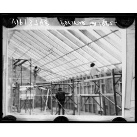 Construction, Interior of Marae, Porirua