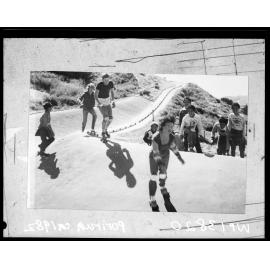 Skating in Skate Park, Porirua