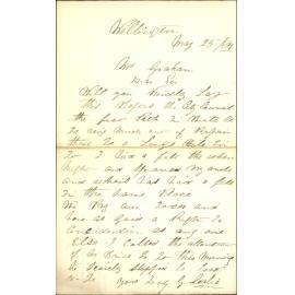 George Leslie, complaint as to state of Bute Street