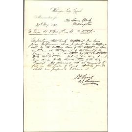 City Surveyor, report in Pirie Street and Bingham Street contracts