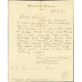 Hospital, regarding sale of old and useless books