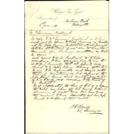 Francis Lenaway, complaint on over deduction from contract