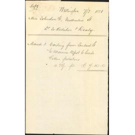 Johnston and Co, regarding overcharge for removal of rubbish [by Kelliher and Dealy]