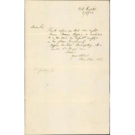 Hospital Surgeon, one of the nurses at hospital unwell [Maria Higgins]