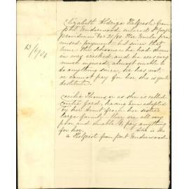 St Joseph's Providence, application for maintenance of two half caste children