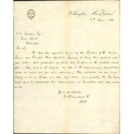 W and G Turnbull and Co, regarding asphalt for street improvement works