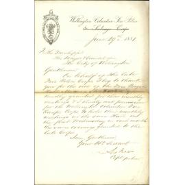 Fire Escape Corps, asking for use of Fire Brigade hall