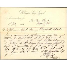 Inspector of Nuisances, regarding nuisance by drain in Austin Street