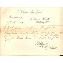 Charles Moore Igglesden, complaint as to state of Thompson Street