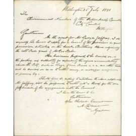 A Dimant, application to lease part of Te Aro Reserve