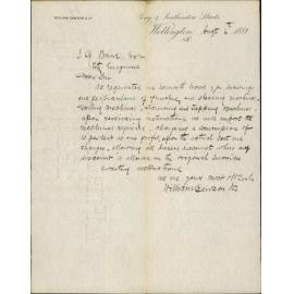 William Dawson and Co, regarding purchase of drilling and punching machines