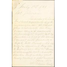 Thomas Hutchison, Annie Brody, complaint as to nuisance on Mrs Haimey's premises