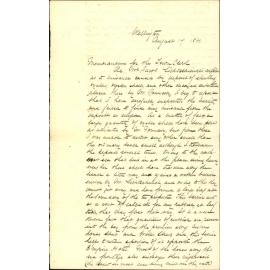 Inspector of Nuisances, report on complaint by J Lichtscheindl