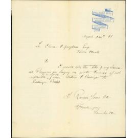 Ballinger Brothers, application for transfer of plumbers license