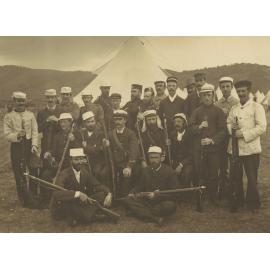 A group of the Petone Naval Artillery