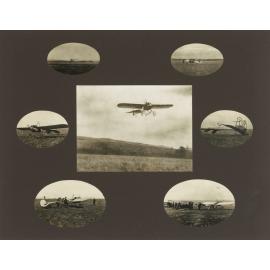 R.H. White flying at Pigeon Bush, Carterton