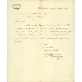 Tramways Company, regarding blowing off stream in the streets