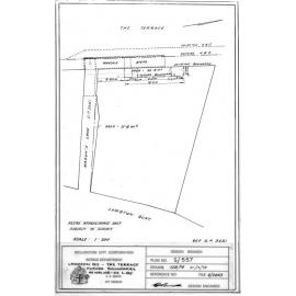 Lambton Quay, The Terrace, Masons Lane, new position of steps, land required and future boundaries, 108-112 Lambton Quay