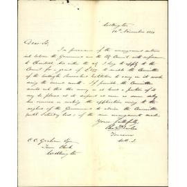 Benevolent Institution, application for grant in aid £200