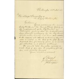 Petition, from tally clerks at wharf regarding deduction of bonus