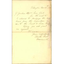 Smith Brothers, application for mortgage lease of Market Hall reserve