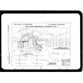 Sar Street improvements, Preliminary plan