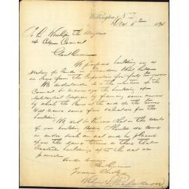 Wilson and Richardson, regarding erection of brick building on reclaimed land