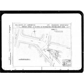 Mercer and Victoria Streets intersection, proposed safety zone scheme C