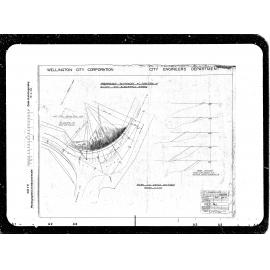 Proposed alignment at junction of Wilton and Albemarle Roads