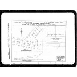 Railway Avenue, Marsden Street intersection, Lower Hutt