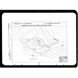 Maranui, plan of number 2 Paving Plant and Depot
