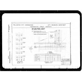 Featherston Street footpaths, East side between Johnson and Waring Taylor Streets