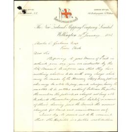 New Zealand Shipping Company, regarding payment of charges by hospital honorary staff