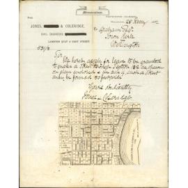 Jones and Coleridge, application for leave for new street