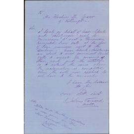 C Julius Toxward, application regarding building regulations