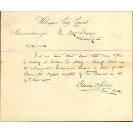 City Surveyor, regarding works at the Mangatino reserve