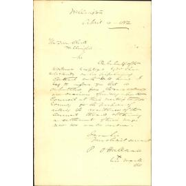 Non payment of unknown by C McKirdy - P O'Halloran