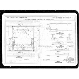 Layout of grounds, Central Library