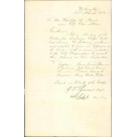 Applying for appointment of officers and fire inspectors - Wellington Salvage Corps