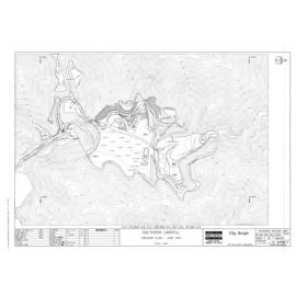 Southern Landfill, Contour Plan, June 1997