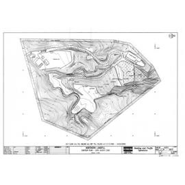 Northern Landfill, Contour Plan, 24th August 2000