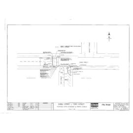 Cable Street, Tory Street, Proposed Kerb Extensions & Traffic Signals